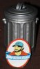 Wwe Garbage Can With Lid For 6-7 Inch Jakks Figures New JC